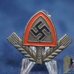 RAD Cap Badge by B&N '44 Marked