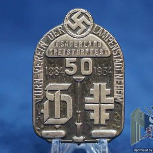 50 year German Turnfest Turner bund anniversary tinnie