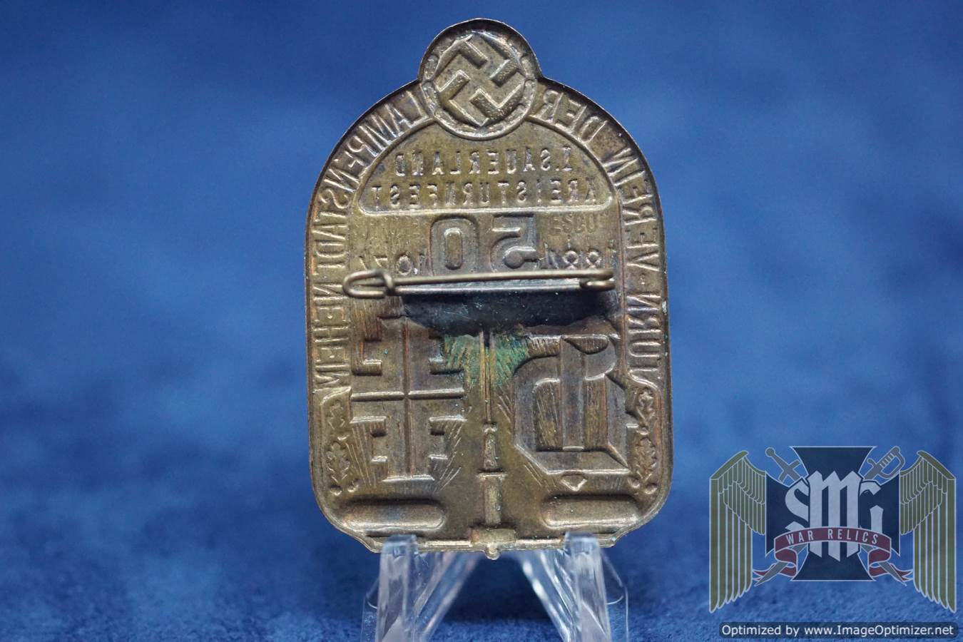 50 year German Turnfest Turner bund anniversary tinnie