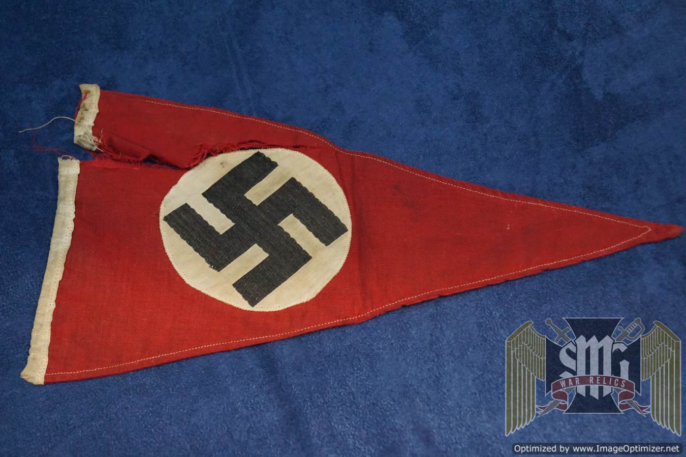 NSDAP Pennant damaged