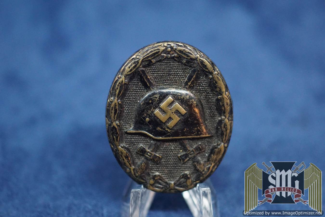 WW2 Black Wound badge Tombak