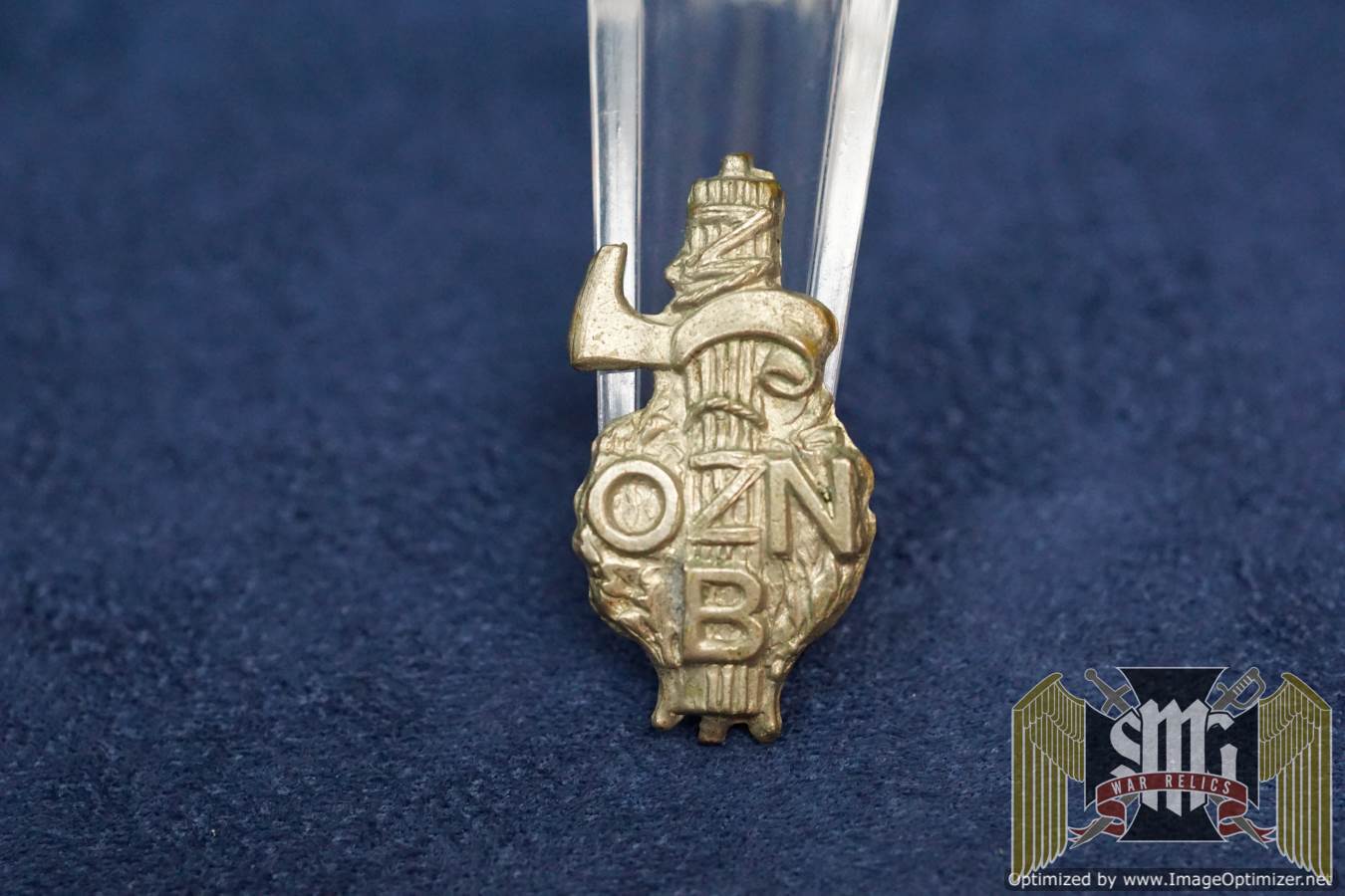 Fascist O.N.B. collar insignia