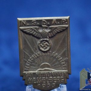 nsdap gau mittelfranken hesselberg 1933 tinnie