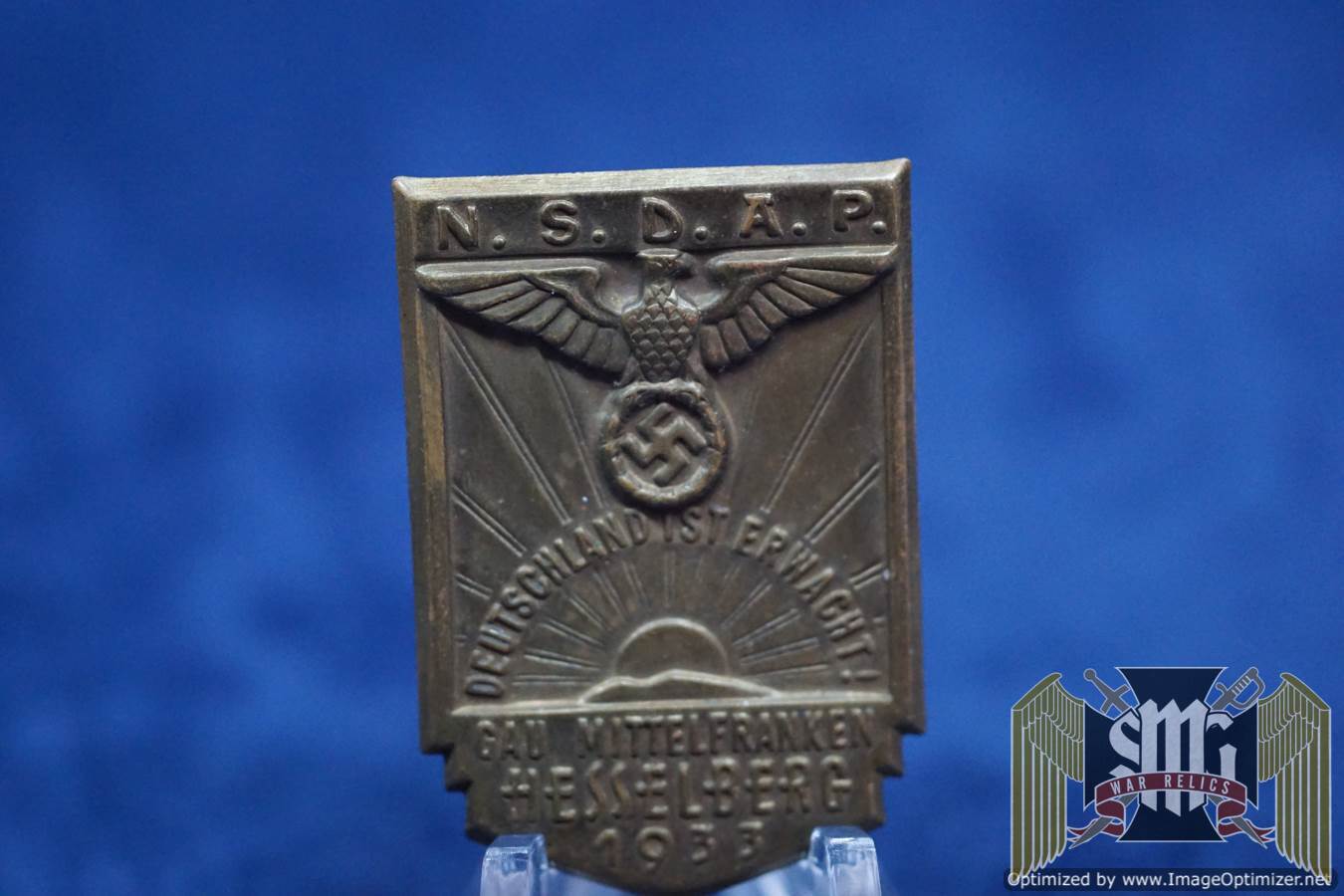 nsdap gau mittelfranken hesselberg 1933 tinnie