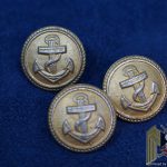 Kriegsmarine buttons, 20mm 1940 marked
