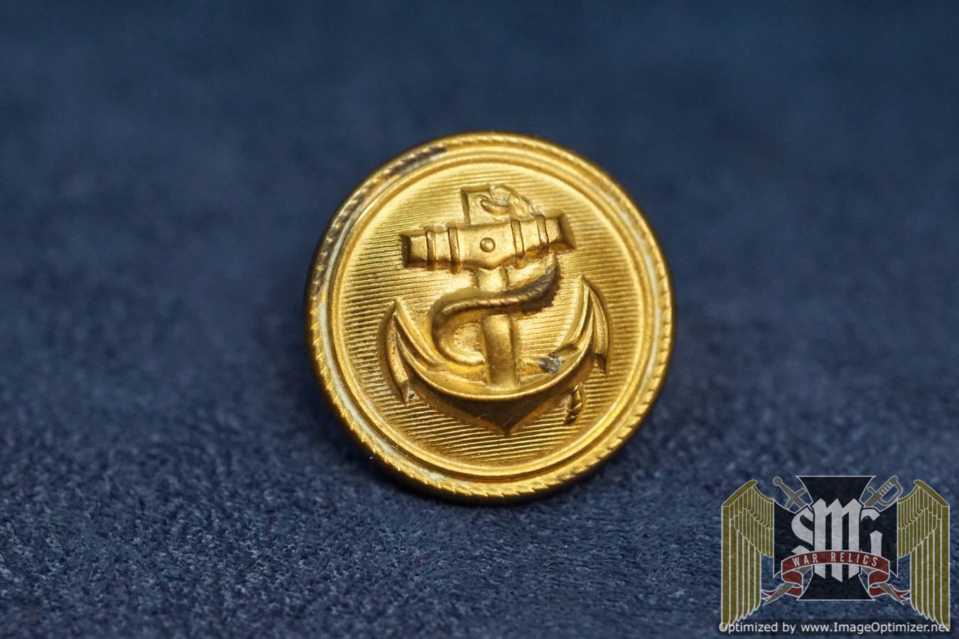 Kriegsmarine button, 24mm haltbar marked
