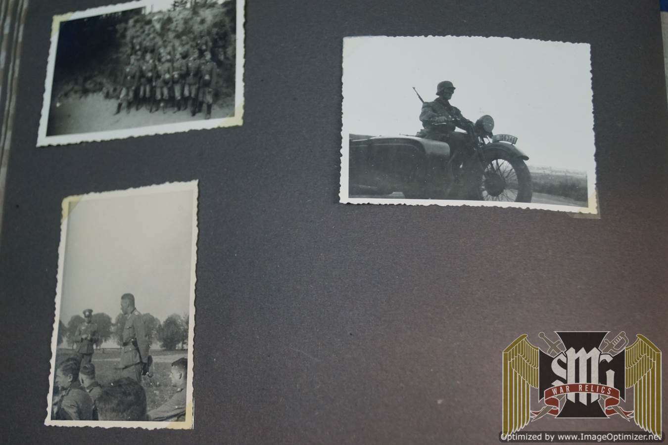 SMGN-0345 Heer Photo album belonging A young officer over 80 pictures