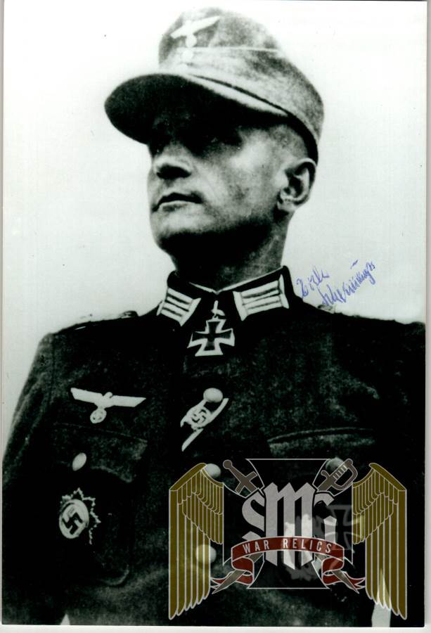 SMGN-0101 Erich Schlemminger knights cross signature