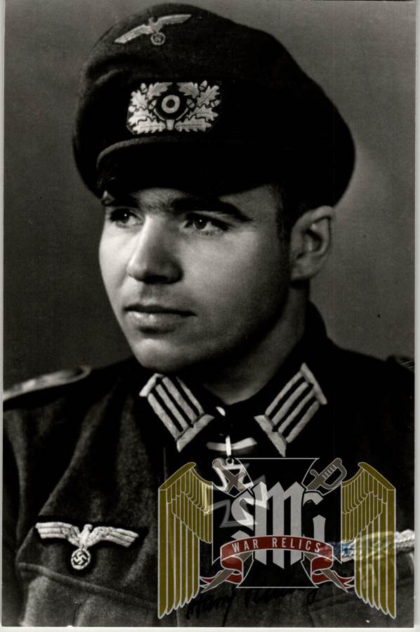 Harry Schlingmann signature knights cross winner X2