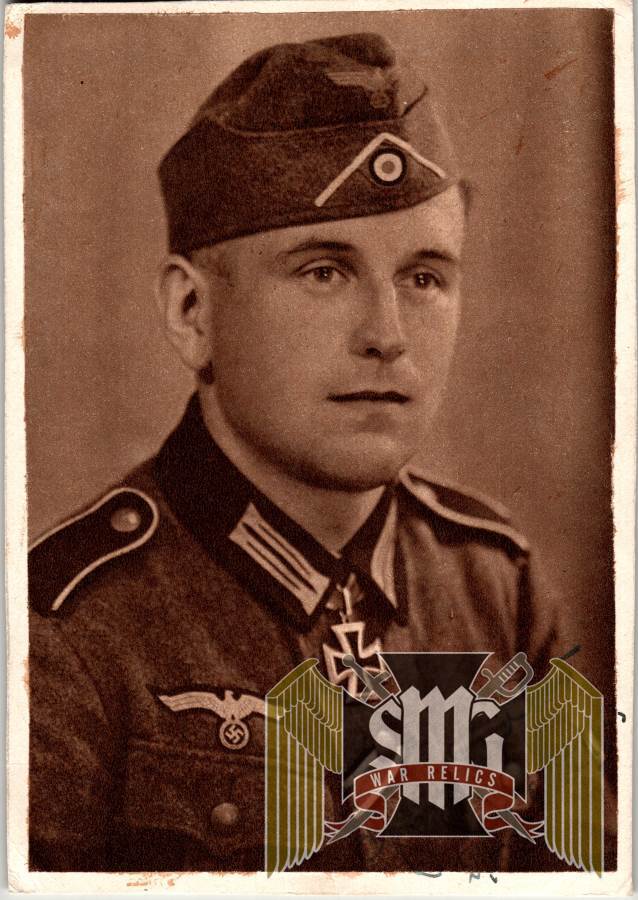 SMGN-0088 Heinz Berger Knights cross signature possibly war time