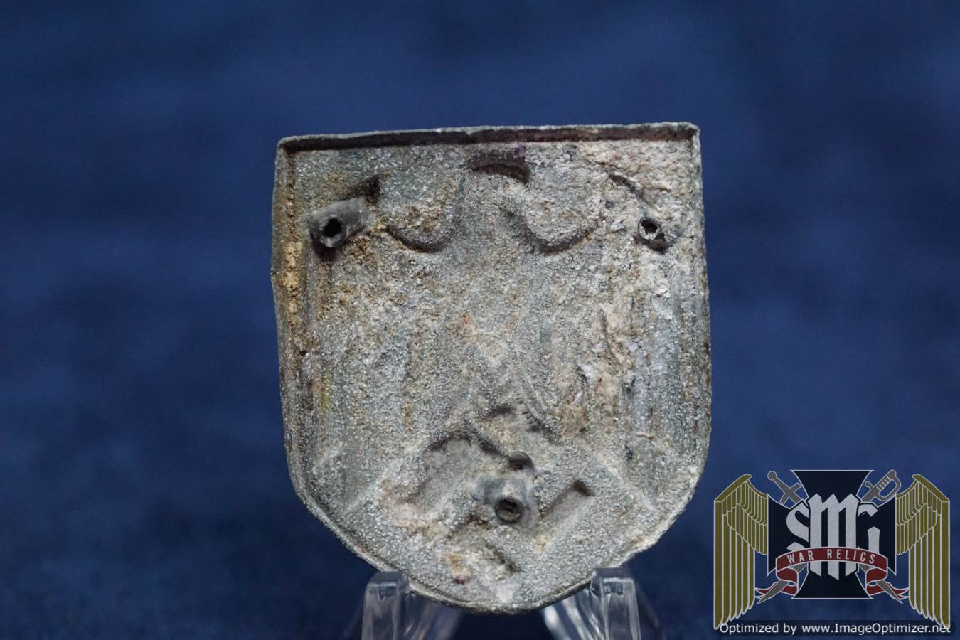Pith Helmet Sheild damaged