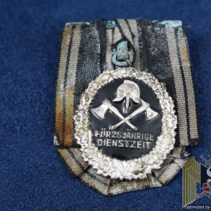 Prussian Fireman's 25 year Medal of honor