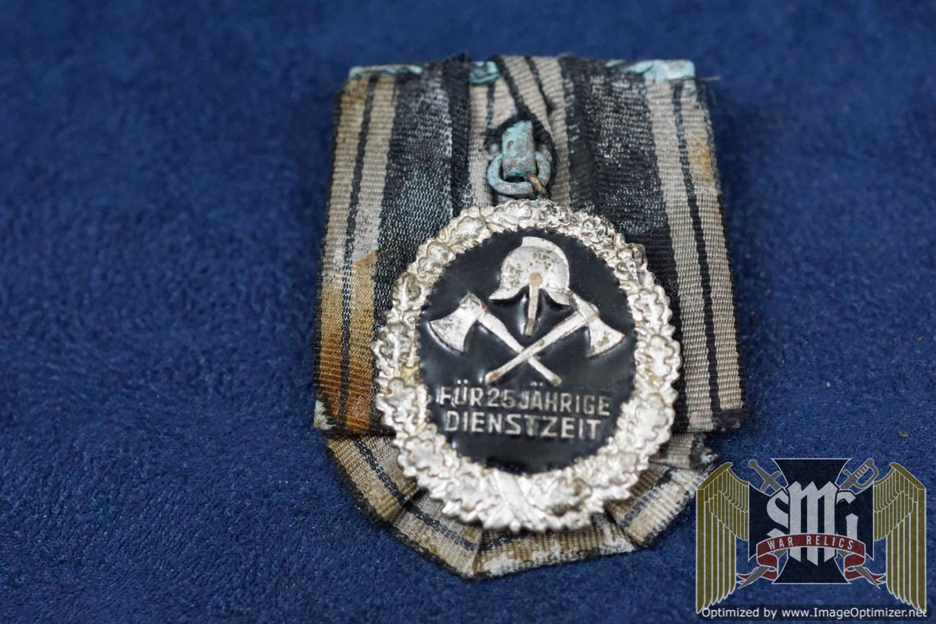 Prussian Fireman's 25 year Medal of honor