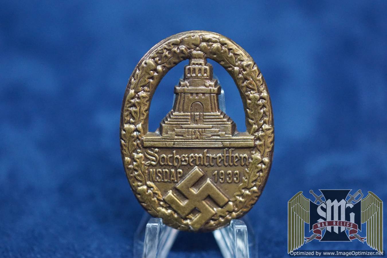 1933 NSDAP Sachsentreffen Tinnie