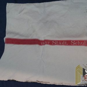 1927 stadt. schulbad Nürnberg Hand towel