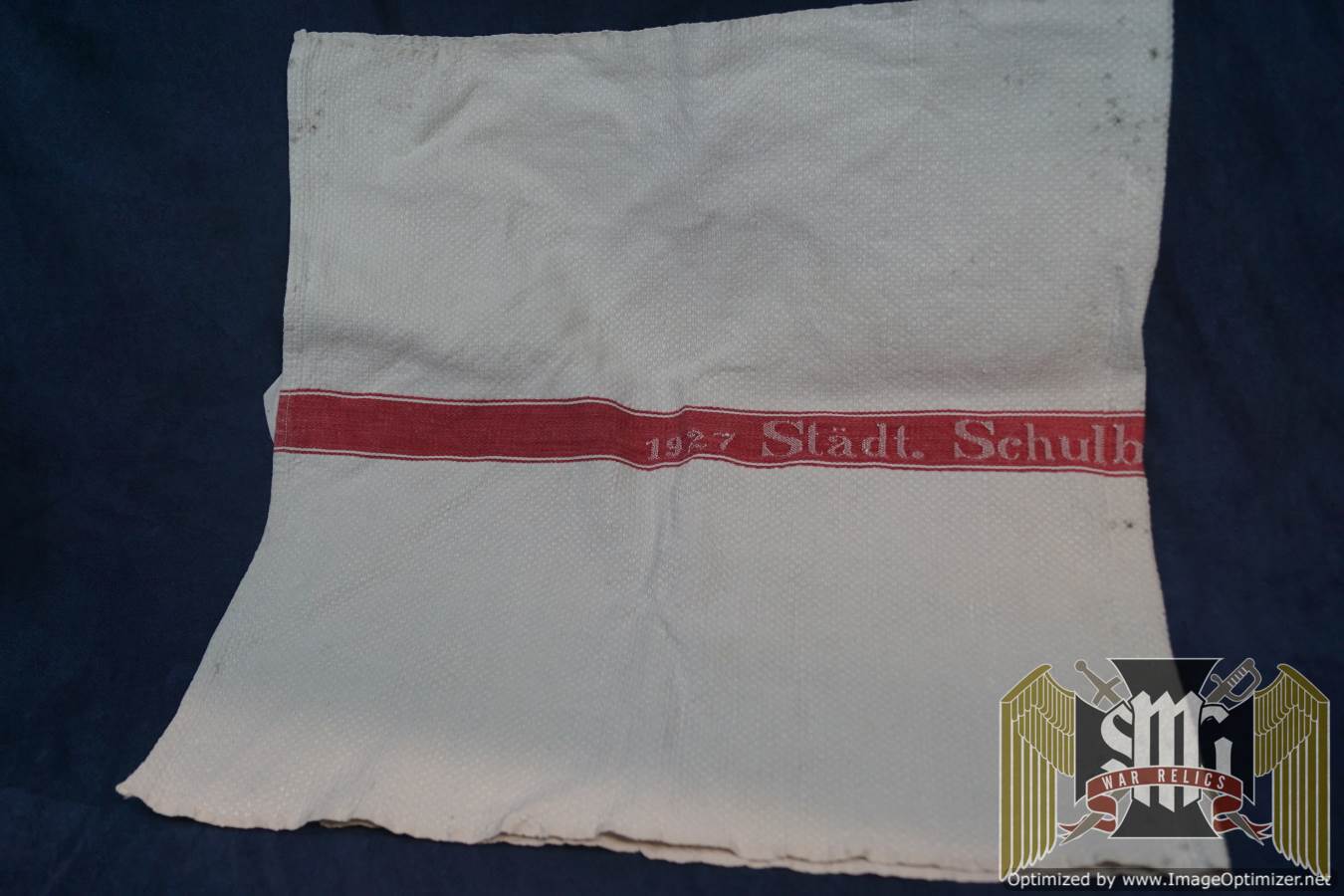 1927 stadt. schulbad Nürnberg Hand towel