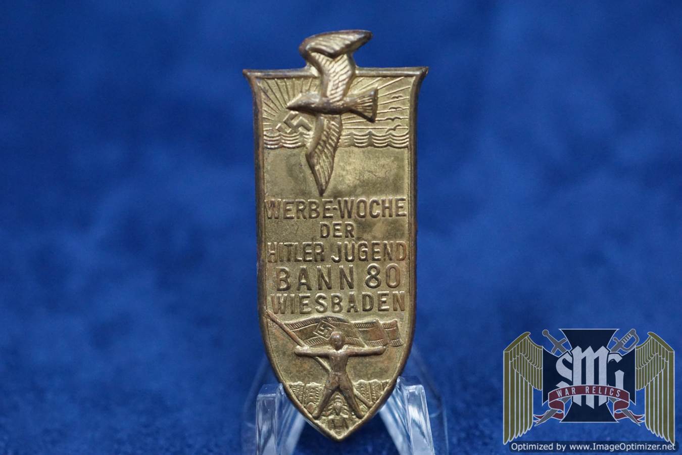 WERBE-WOCHE DER HITLER JUGEND BANN 80 WIESBADEN Tinnie