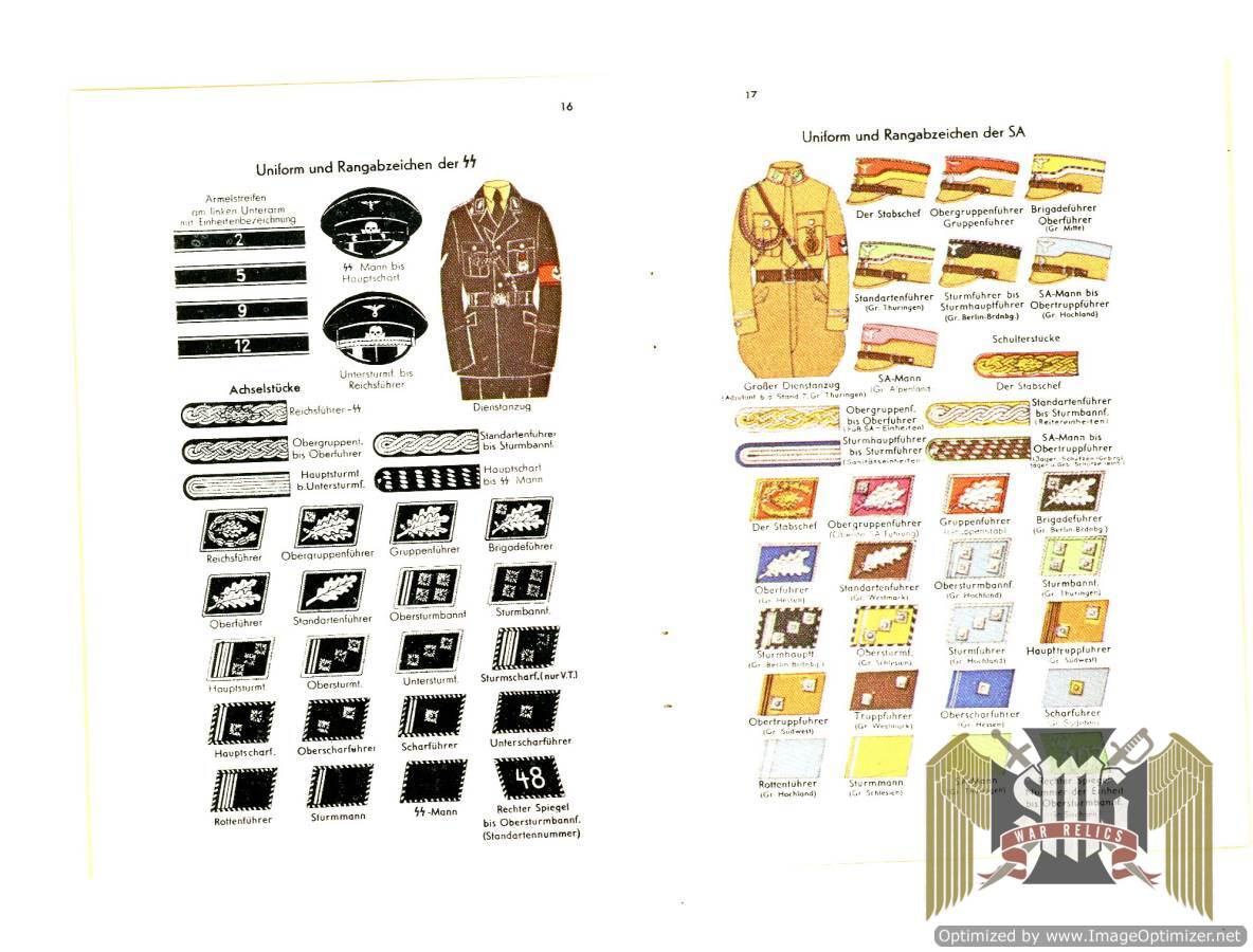 deutsche uniformen pocket guide