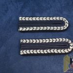 SMGN-0468 BAHNSCHUTZPOLIZEI WACHMEISTER’S SHOULDER BOARDS