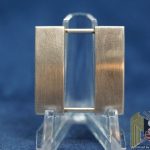 pre WW2 US Captain's bars Screw back Sterling