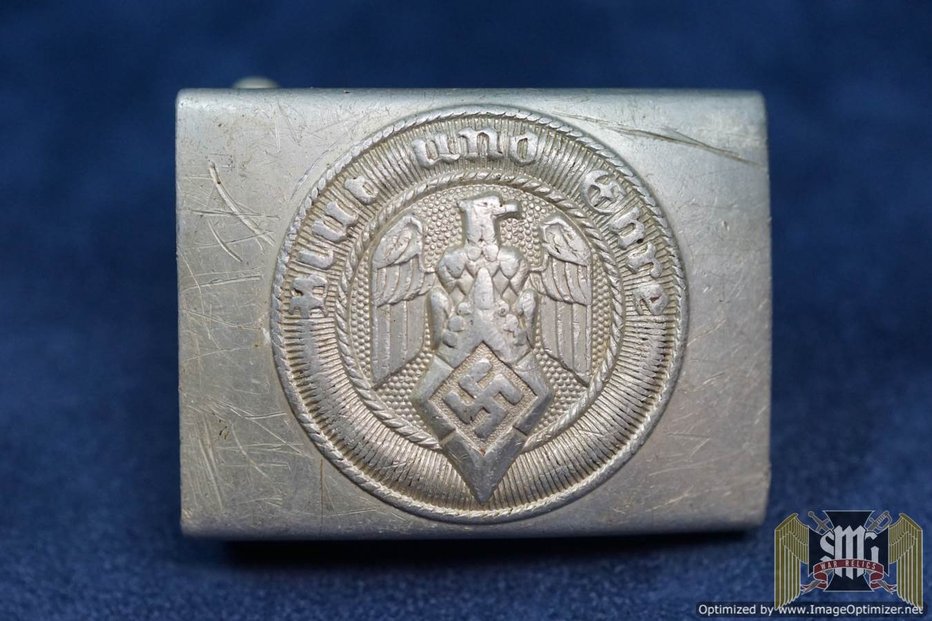Hitlerjugend (HJ) Aluminum buckle (RZM M4/110 Joseph Feix & Sohne (JFS)