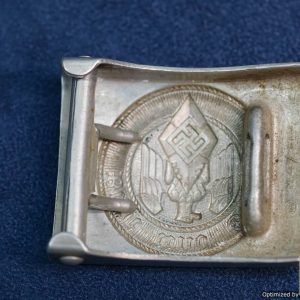 Hitlerjugend (HJ) Aluminum buckle (RZM M4/110 Joseph Feix & Sohne (JFS)