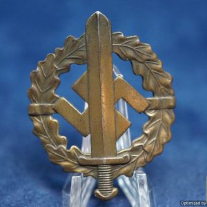 SA sports badge in bronze by berg & nolte