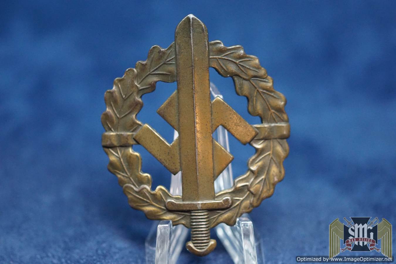 SA sports badge in bronze by berg & nolte