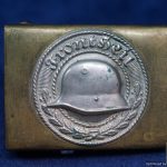 Stahlhelm Front Heil Buckle