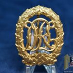 DRL Sports badge in Gold