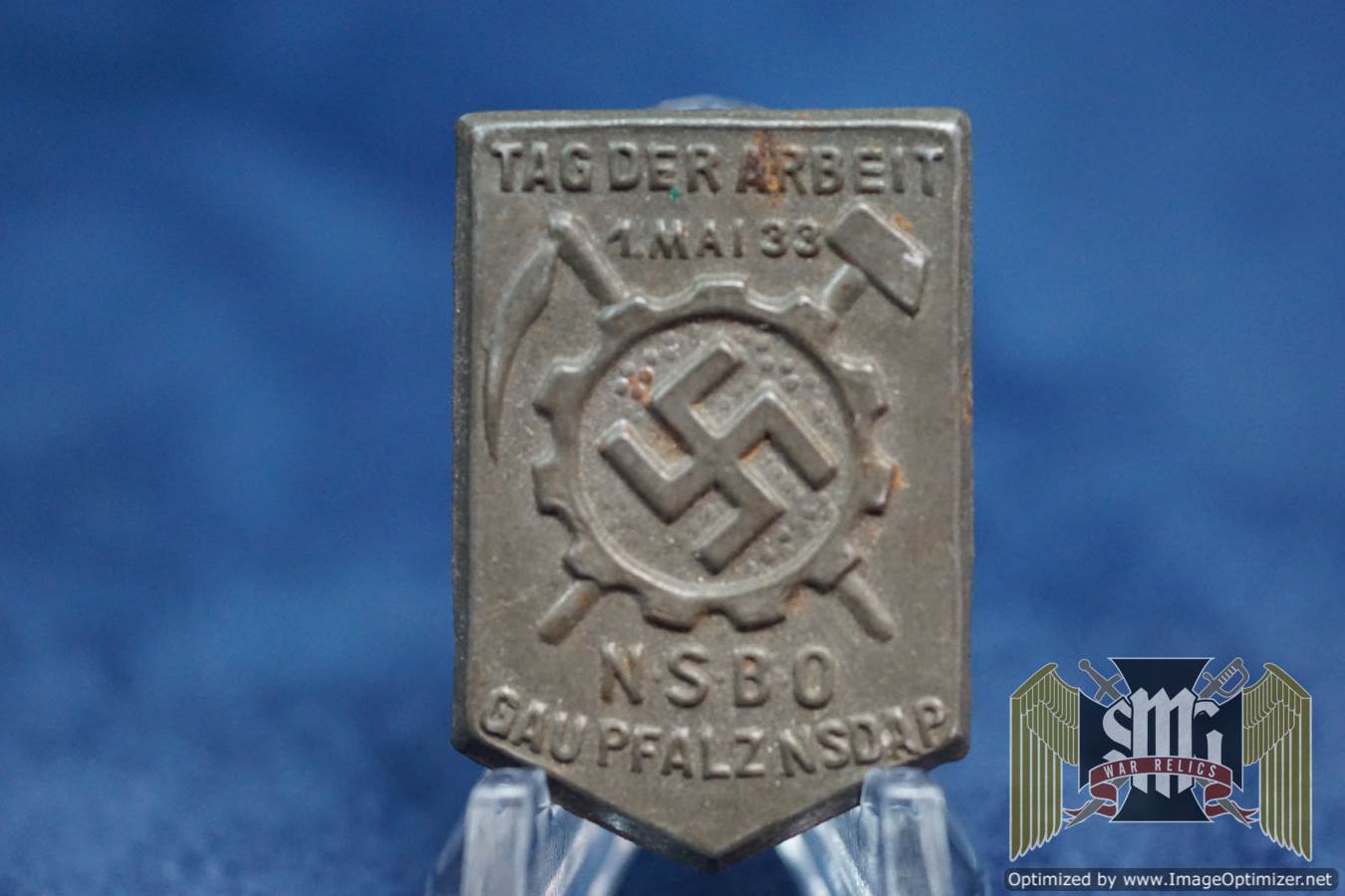 tag der arbeit nsbo gau pfalz nsdap tinnie no pin