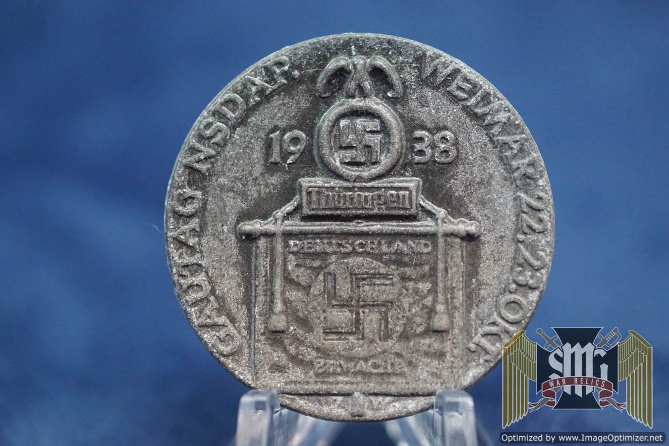 Gautag NSDAP Weimar 1938 Tinnie