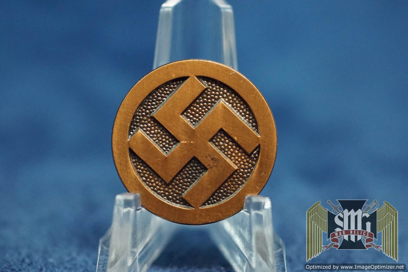 Nazi Supporter pin copper (Cupal)