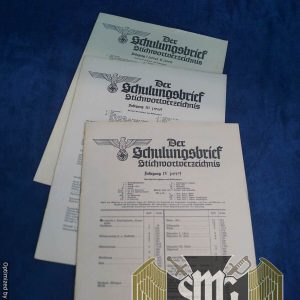 Der Schulungsbrief Periodical Propaganda Magazine Indexes