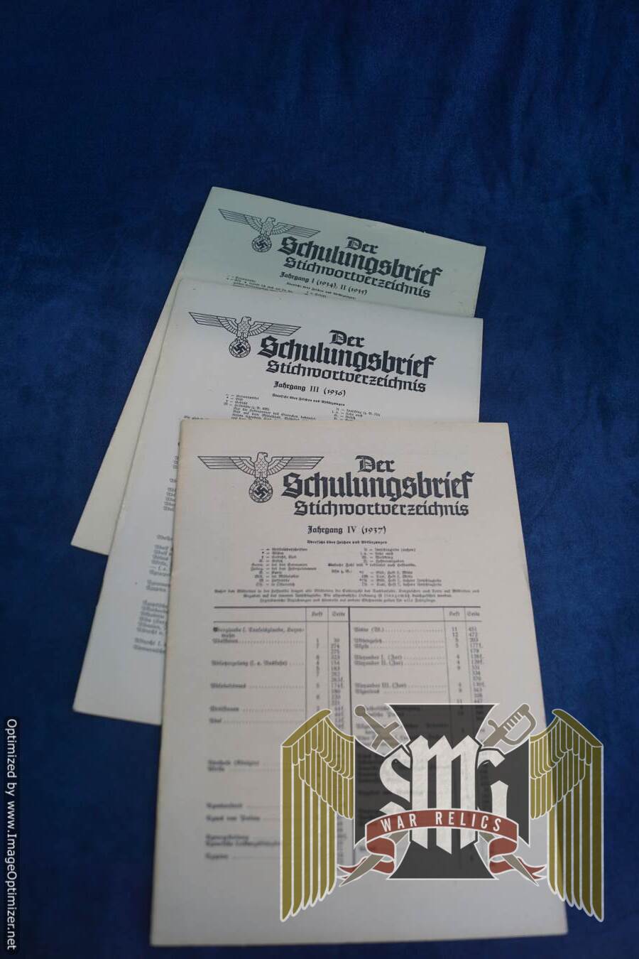 Der Schulungsbrief Periodical Propaganda Magazine Indexes