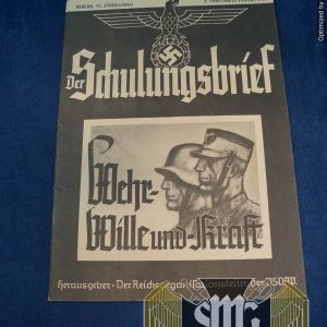Der Schulungsbrief Periodical Propaganda Magazine