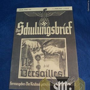 Der Schulungsbrief Periodical Propaganda Magazine
