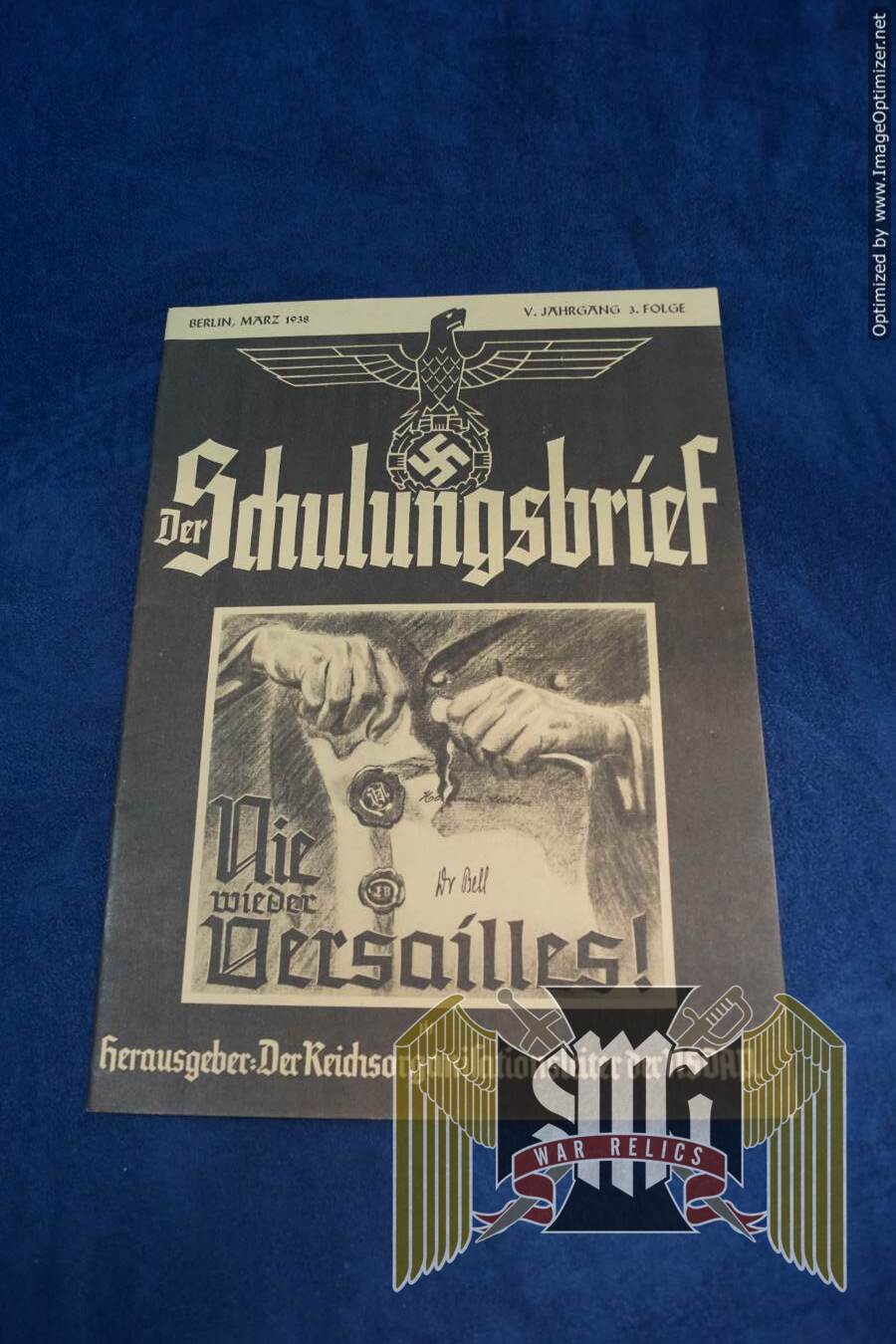 Der Schulungsbrief Periodical Propaganda Magazine