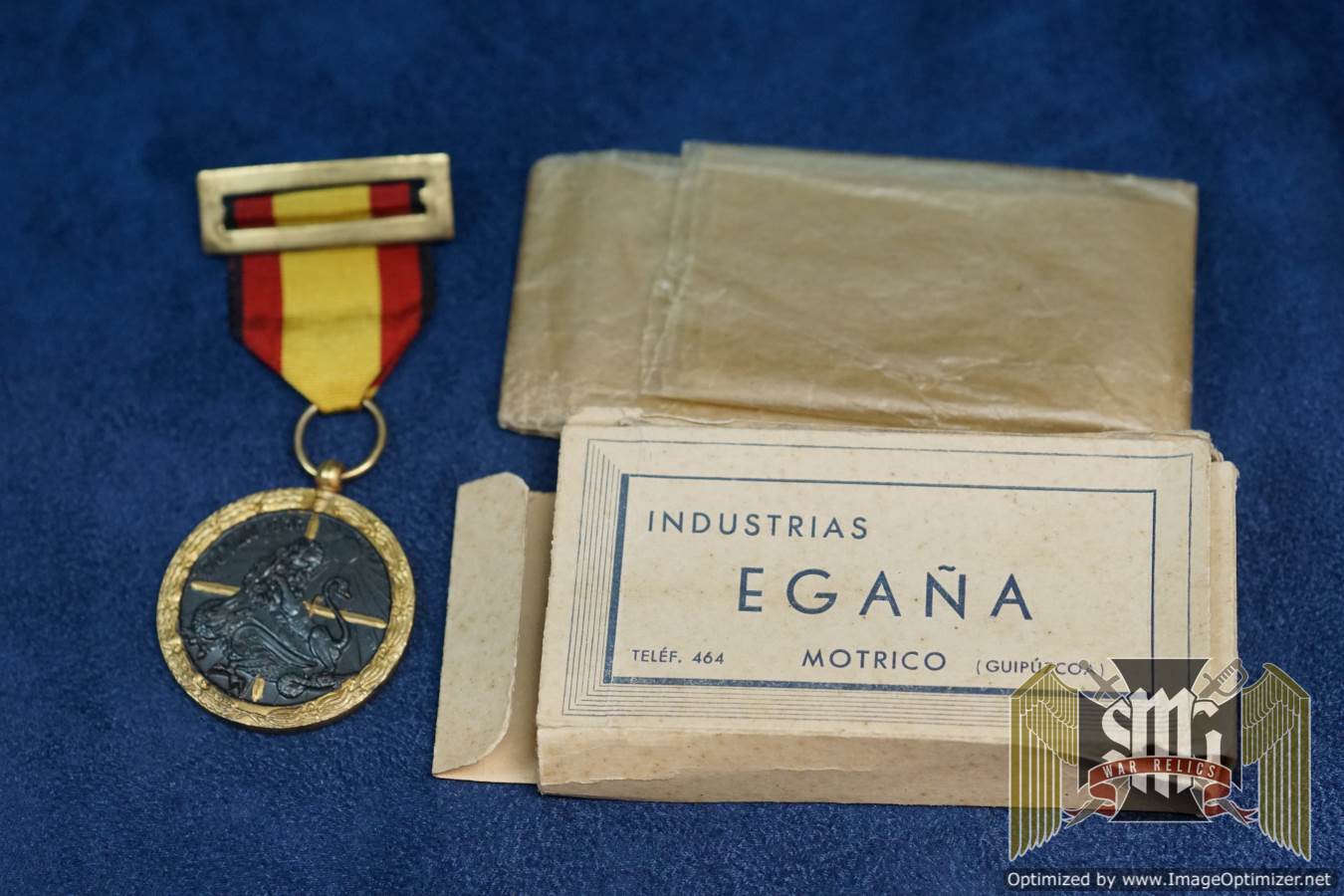 Spanish Civil War Medal with original box