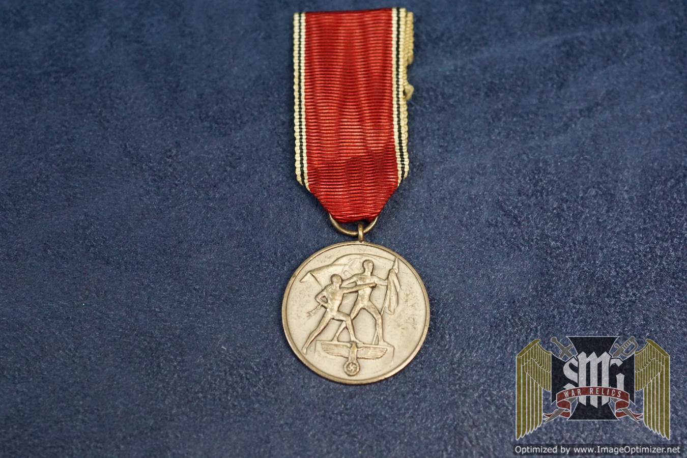 1938 Nazi Germany Austrian Anschluss Occupation Medal