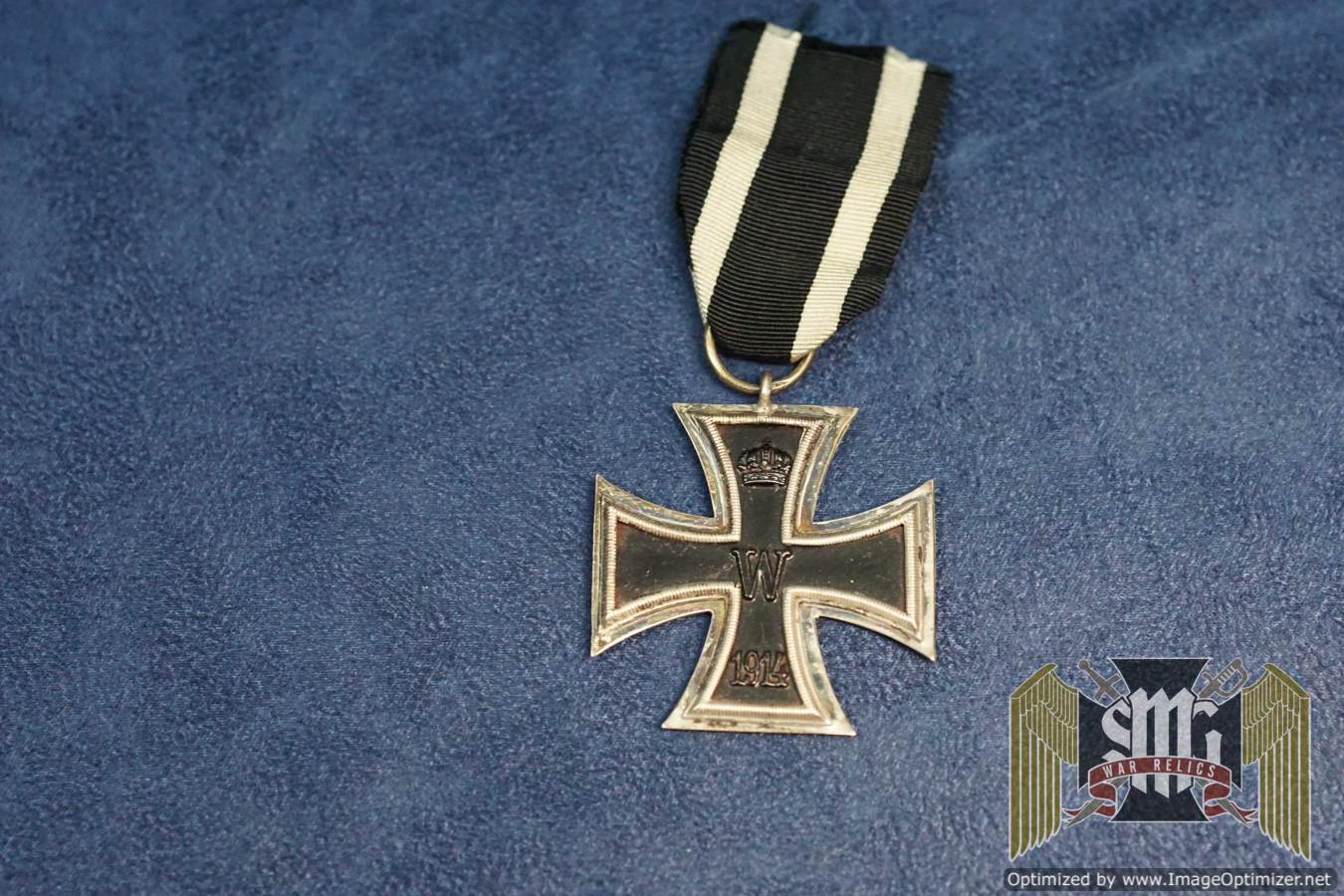 1914 ww1 iron cross 2nd Class repainted core n cross by "HB"