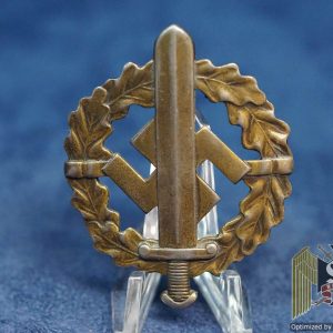 SA sports badge in bronze by fechler numbered