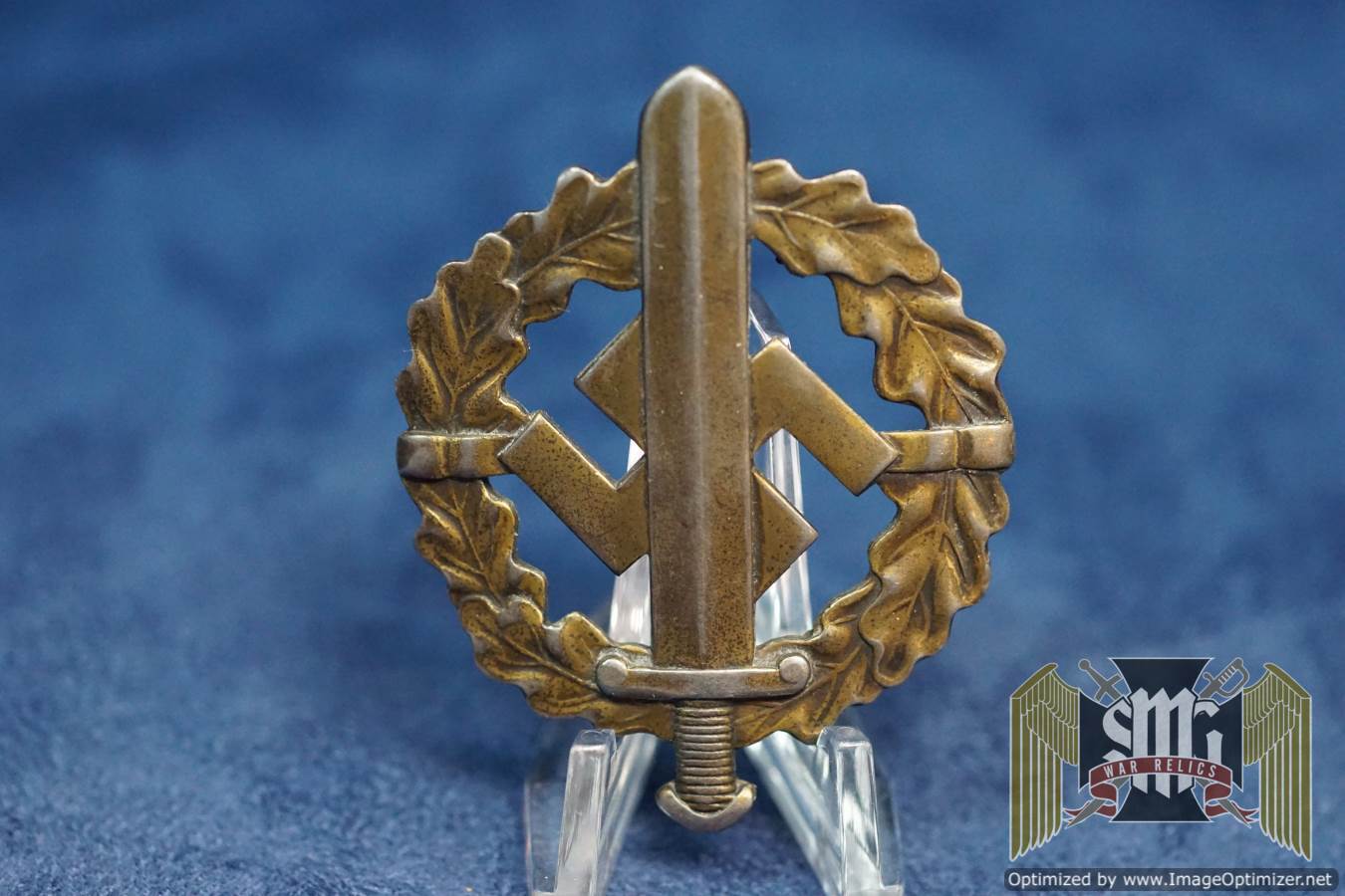 SA sports badge in bronze by fechler numbered