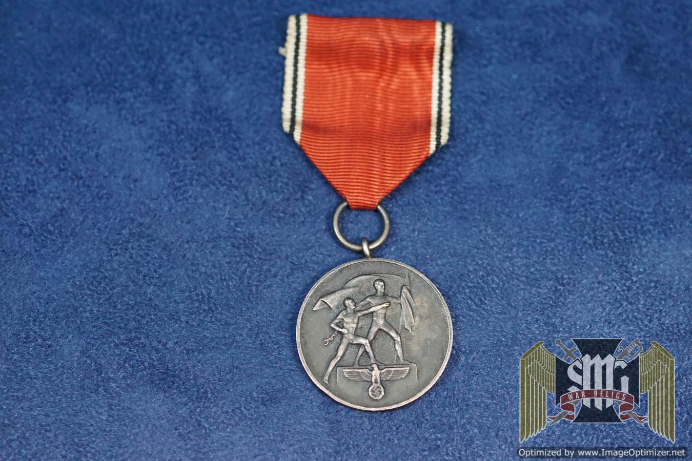 1938 Nazi Germany Austrian Anschluss Occupation Medal