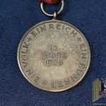 1938 Nazi Germany Austrian Anschluss Occupation Medal