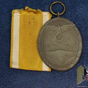West Wall Medal in zinc