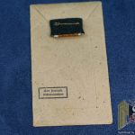West Wall Medal W/ Packet & Ribbon bar