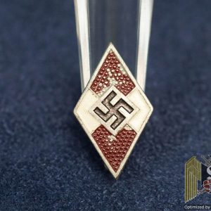 Hitler Youth Member pin by M1/170 – B.H. Mayers Hotkunstprägeanstalt