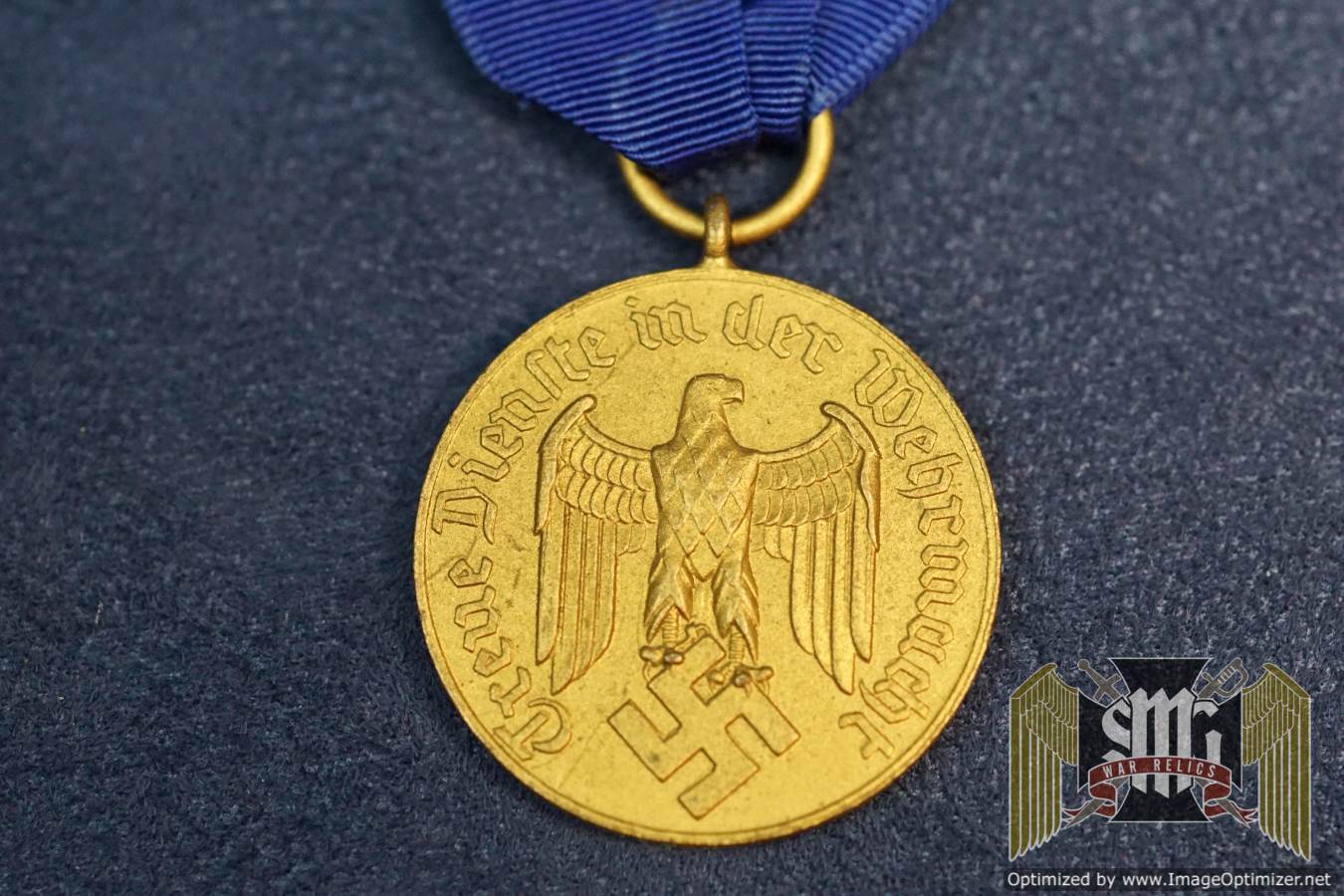 12 year Wehrmacht Long Service Award Post war ribbon
