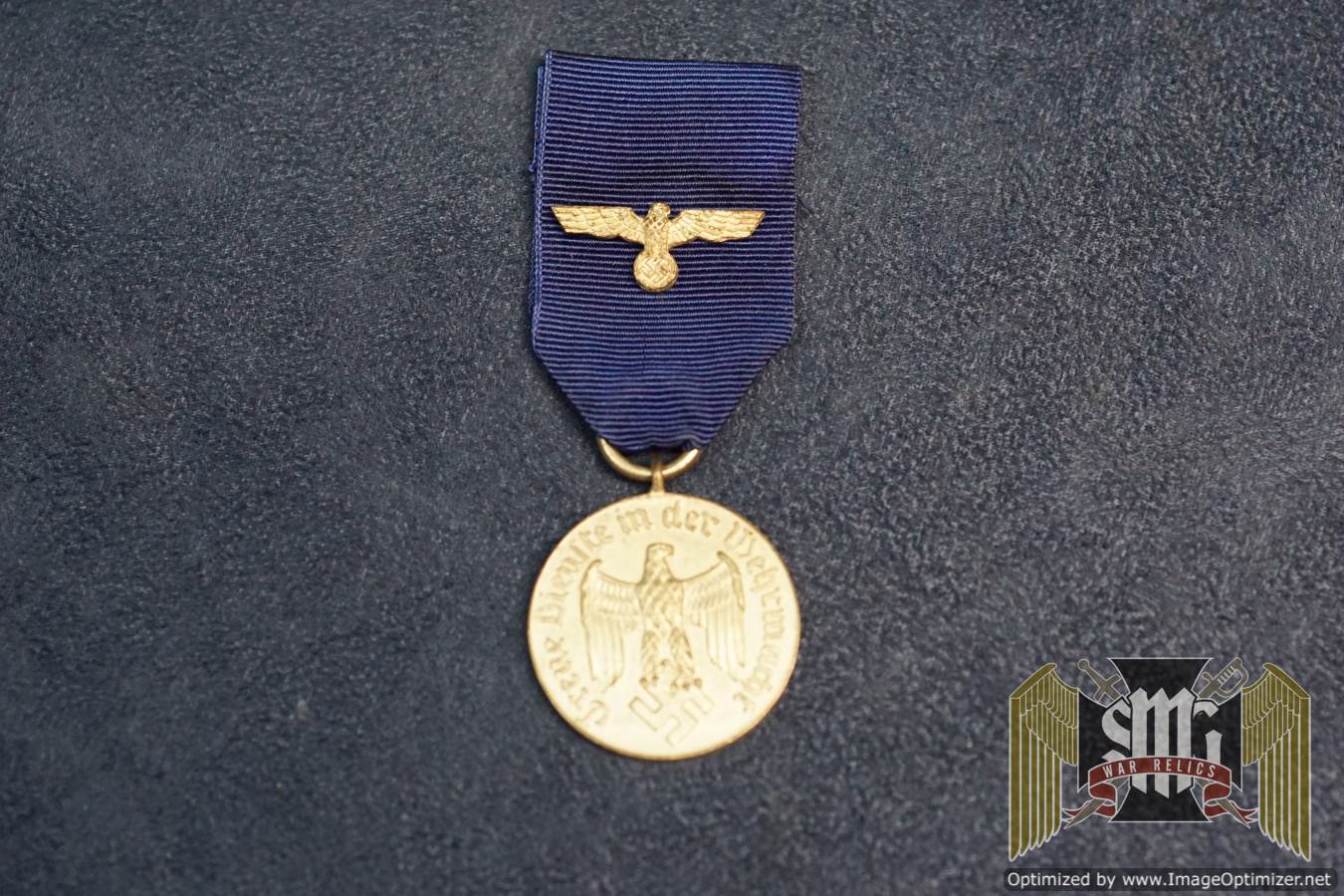 4 year Wehrmacht Long Service Award Post war ribbon